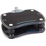 skandika vibrationsplatte 600 Hochwertiges DIN A1 Poster sowie zusätzliche Anleitung mit 25 Übungen für Anfänger und Fortgeschrittene + individuell einstellbare Trainingsgurte mit Klettverschluss