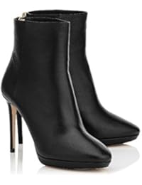 Jimmy Choo para mujer botines de piel de becerro negro - Número de modelo: HARVEY100GRC