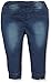 Pumpkin Patch Baby-Girls Knit Denim Polka Dot Jeans, Blue (Indigo Denim), 12-18 Months