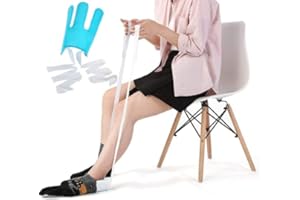 SONEW Sock Aid Easy on Easy Off Ponte tu calcetín sin doblar para personas mayores discapacitadas, mujeres embarazadas, etc