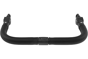 DEUSON Kinderwagen Stoßstange Winkel Verstellbare Armlehne Kinderwagen Griff Multifunktionaler Kinderwagen Stoßstange Griff Abnehmbare Kinderwagen Querstange für Kinderwagen