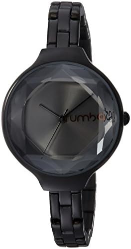 RumbaTime Women's 'Orchard Gem' Quartz Metal and Stainless Steel Casual Watch, Color:Black (Model: 27945)