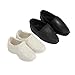 Produktbild Eleganantstunning Doll Herren Schuhe Weiß + Schwarz für Barbie Freund Ken 2 Stück