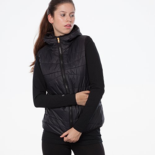 THOKKTHOKK Damen Weste und Anorak Kapok Schwarz 2er Pack, Größe:XL - 2