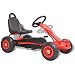Produktbild vidaXL Pedal Go-Kart mit Luftreifen Rot Kinder Rennwagen Sportwagen Tretauto