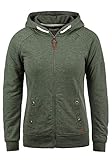 Dank der hochwertigen Materialqualität ist die Sweatshirtjacke super kuschelig, anschmiegsam und besonders angenehm zu tragen.