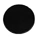 Produktbild Boden Teppich, honestyi® Soft Bad Schlafzimmer Boden Dusche rund Matte Teppich non-slip- 40 cm/39,9 cm – Indoor/Outdoor 40cm/15.7" schwarz