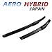Produktbild AERO HYBRID TOP QULITÄT 600 / 450 Scheibenwischer Hakenbefestigung - BLACK LINE EDITION NEU