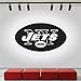 Produktbild wandaufkleber 3d Wandtattoo Schlafzimmer New York Jets Nfl Logo Sport Aufkleber Dekor schwarz für Wohnzimmer für Schlafzimmer