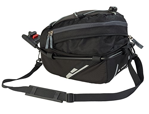 VAUDE Radtasche Off Road Bag S, Sattelstützentasche, schwarz, 4+2 l - 2