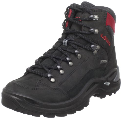 Preisvergleich Produktbild Lowa Wanderschuh, Groesse 4, schwarz / rot