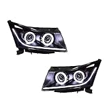 Kommt in einem Paar Scheinwerferbaugruppen [enthalten linke Seite (Fahrerseite) und rechte Seite (Beifahrerseite)], ein Paar HID-Kit [inklusive 2 Vorschaltgeräte und 2 Xenon-Leuchtmittel], alle Leuchtmittel enthalten.