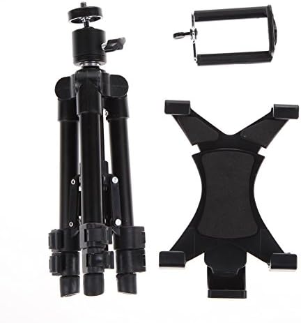 Demiawaking 180 Angle Adjustable Aluminum Alloy Tablet Desktop Mount Holder Cradle for iPad / iPhone