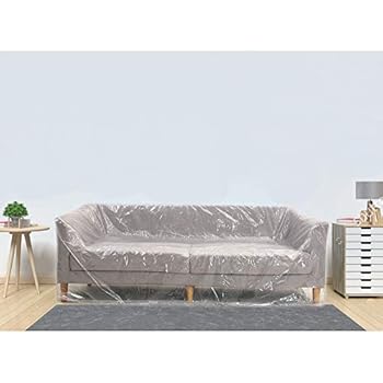 Large Strong Heavy Duty Plastic Polythene 3 Or 4 Seater Sofa