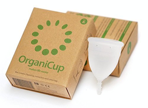 Copa Menstrual de OrganiCup - Tamaño A (Pequeña) - Aprobada por la FDA