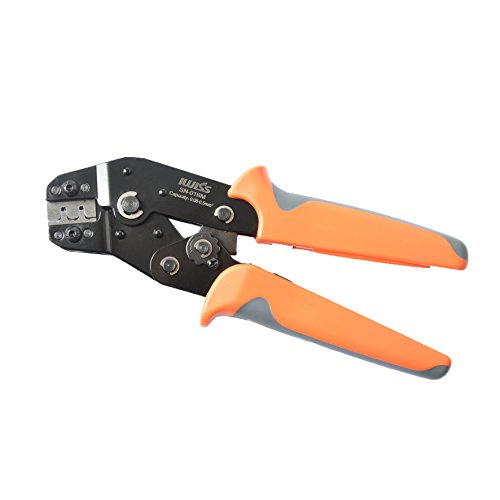 IWISS SN-01BM Crimpwerkzeuge für Dupont pH 2,0 XH2.54 KF2510 JST Servo Anschlussstecker Mini europäische Art-Crimpzange für AWG 28-20 (0.08-0.5mm2) D-SUB-Terminals - 2