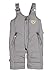 Steiff Unisex baby Schneehose Mit Latz Plain Sleeveless Snow Trousers, Grey (Mittelgrau|Gray 8241), 9-12 Months (Manufacturer size: 80)