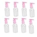 Pink 75ml Perfume Shampoo Lotion Liquid Cosmetic Clear Plastic Pressed Pump Spray Bottle Pack of 8
