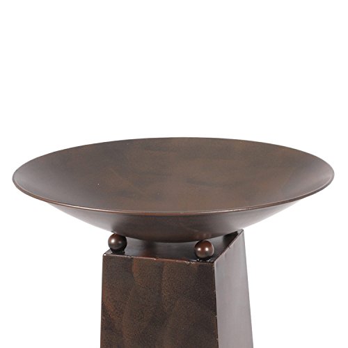 Feuersäule Garten 2er-Set OUTLIV. Tracy Gartendeko Metall rostbraun - 3