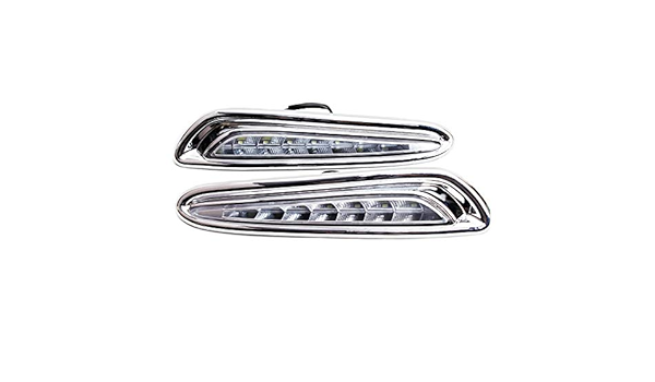 enius GN-3981 Daylight Running Light LED DRL Kit Fog Daytime Lamp with  Yellow Turn Signal, 2 Pack : Amazon.co.uk: Automotive