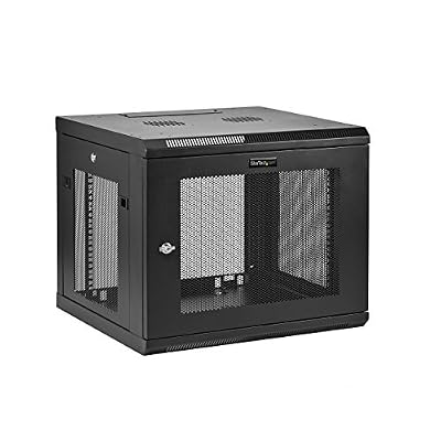 StarTech.com Rack serveur 9U à montage mural - Boîtier armoire serveur - Jusqu'à 52,8 cm de profondeur - Armoire réseau