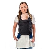*FLASH SALE* FreeRider Premium Baby Sling Carrier Baby Wrap | Tested to EU Safety Standards | Lightweight Breathable And Soft Cotton Spandex | Newborns Infants & Toddlers | Baby Shower Ideal Gift