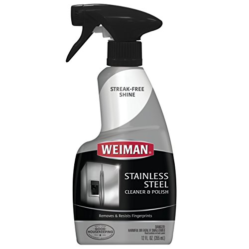 Weiman Acero Inoxidable Limpiador y abrillantador, 12-Ounce