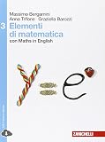 Elementi di matematica. Con Maths in english. Per le Scuole superiori. Con espansione online: 3