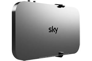 SIMPLE 3D SOLUTIONS mywallmount Sky Q Wall Mount Bracket for 1TB/2TB TV Box – Complete with Fixings – Vertical or Horizontal – Fits Models ES340, ES240, ES140, 32B0xx, 32B1xx, 32B2XX, 32C0xx, 32C1xx – L22.5xW2xD6cm