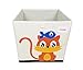 Produktbild Cartoon Aufbewahrungswürfel Leinwand faltbare Spielzeug Aufbewahrungsbox für Kinder von ELLEMOI (Eichhörnchen)