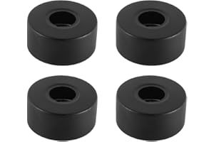 Ieron Stück Edelstahl-Abdeckrosette, Rohrabdeckung, Schwarze Rosette, Duscharmaturen, Heizungsrohrabdeckung, Gewinderosette für Badezimmer-Duscharmaturen (25 mm)