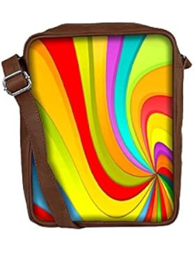 Snoogg , Damen Umhängetasche mehrfarbig multi