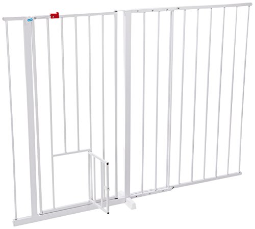Carlson-Maxi-Extra-Tall-96cm-and-Extra-Wide-150cm-Gate-with-60cm-Extension-Kit