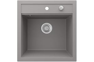 Bergström Spülbecken "Tesa", Beton, 50 x 49 cm