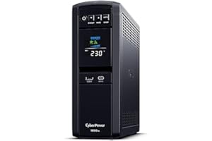 Cyberpower CP1600EPFCLCD-UK Pure Sinewave 1600Va/1000w 2xUK+3xC13, UK power cord attached