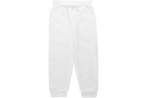 KISLOVE Boys Joggers School Trousers Elasticated Waist Tracksuit Bottom Kids Jog Jogging Sweatpants Activewear Pants for PE Lessons 4-12 Years