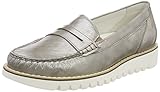 ara herrenschuhe weite k  Waldläufer Habea, Damen Mokassin, Silber (Taipei Taupe), 39 EU (5.5 UK)
