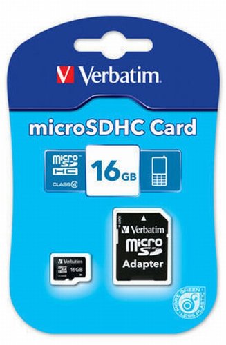 Verbatim microSD 16GB Speicherkarte - 2