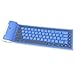 Produktbild myfei Mini Silikon Bluetooth Tastatur tragbar Wasserdicht Faltbare Flexible Wireless Tastatur für Windows Betriebssysteme: 2000, Server 2003, XP, Vista, Win 7, Win 8, Win 10, Apple iPad, iPad 2, iPad