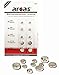 Produktbild ARCAS® Knopfzellen-Sortiment Alkaline 1.5 V - 10-teilig - Für Uhren, Rechner, Kameras, Schlüsselleuchten etc.