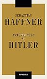Cover zum Buch Anmerkungen zu Hitler