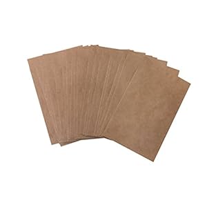 Lot de 25 petits sacs cadeaux en marron - 11,5 x 16 cm (+ 2 cm languette) - Papier Sachets en tant que gastgeschenktüten, pour calendrier de l'avent bricoler, Bijoux Sachets, et autres. Nous avons aussi beaucoup d'autres Sachets.