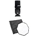 MagiDeal 30cm Octagon Softbox + WANSEN WS560 Hot Shoe Flash Light Speedlight Speedlite for Canon Speedlite Photo Studio RS.3660.00
