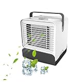★ SIN RUIDO: adopta un motor sin escobillas con alta velocidad y bajo nivel de ruido para operar de manera estable y silenciosa. El diseño de 4 palas, el sonido suave y el ruido bajo, el viento y el sonido fuerte no afectarán el sueño.
