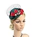 ACTLATI Elegant Netting Fascinator Hat Hair Clip Bowknot Hairpin Cocktail Wedding Party Headwear RS.3269.00
