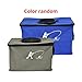 Produktbild Wasserdichter Fischbehälter Ködertasche Engelbox Köderbox, hochwertiger 30/45 cm Outdoor EVA Canvas Fishing Bucket Klappwasserbehälter Fishing Bucket Wire Support Live Fischeimer(zufällige Farbe)