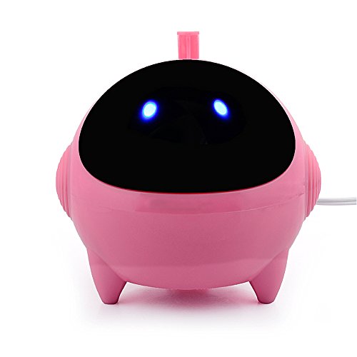Preisvergleich Produktbild Micrael Home USB Ultra Tragbarer Lautsprecher Astronaut Akku Subwoofer - Rosa