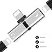Produktbild RHESHINE Kopfhörer und Laden Dual Adapter Splitter 2 in 1 Kopfhörer Adapter Kompatibel für iPhone X/10, iPhone 8/8 Plus/iPhone 7/7 Plus Musik hören und gleichzeitig Aufladen