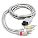 Produktbild 1.8 m Audio Video AV TV Composite RCA Kabel für Nintendo Wii Konsole