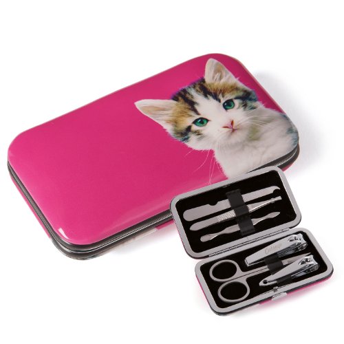 Preisvergleich Produktbild Extragifts Jellycat Nagelpflege Set - Kätzchen on Hot Pink